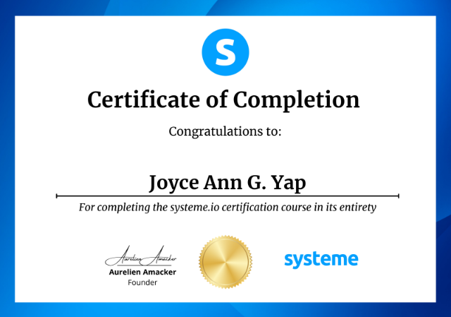 Systeme.io Platform Specialization